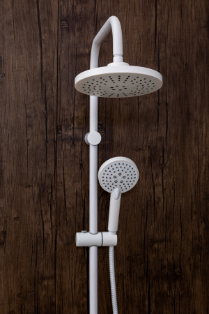 Душевая стойка Orange O-Shower OW02w настенная цвет белый