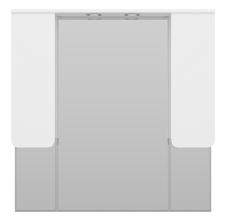 Зеркало-шкаф Misty Чегет П-Чег-02105-01Л 100х100 подвесной цвет белый