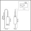 Бра Lumion Tracy (Трацы) 8271/1W