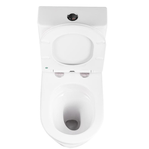 Унитаз-компакт напольный с бачком Тритон Corso Щ0000060998 белый с сиденьем микролифт безободковый смыв торнадо - фото 5