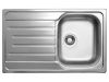 Кухонная мойка Ukinox Гранд GRP800.500 -GT8K 1R 80х50 цвет хром поверхность полированная