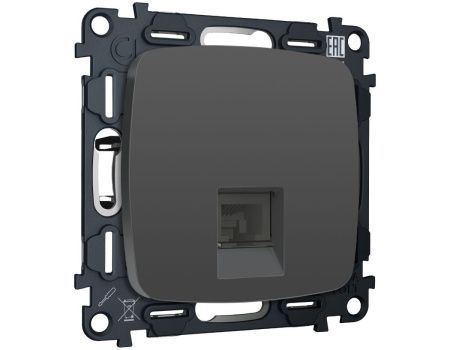 Комплект механизма компьютерной розетки Ambrella Volt MO912005