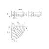 Полка в ванную комнату Milardo Grid GRICC1CM44