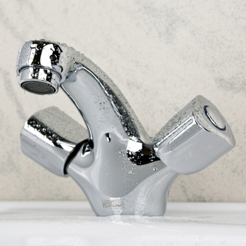 Смеситель WasserKRAFT Amper 2900 2903 на раковину хром - фото 3