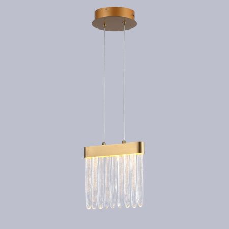Светильник подвесной Delight Collection P98057-1 antique brass