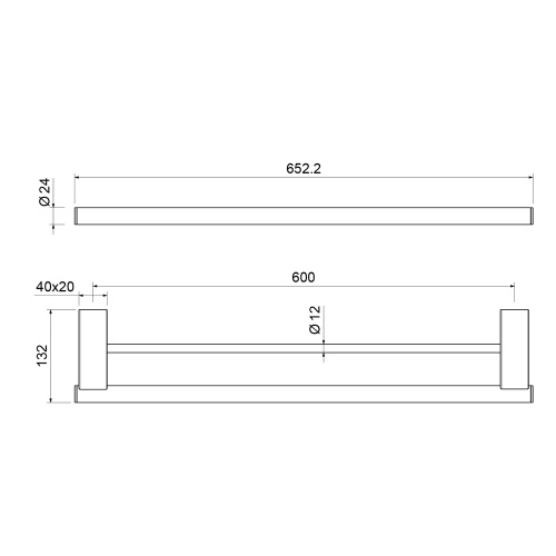Полотенцедержатель Timo Luiro 18556/18 - фото 2 Полотенцедержатель Timo Luiro 18556/18 - фото 2
