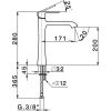 Смеситель Cisal Cherie CH0035446T на раковину хром