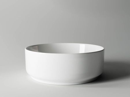 Раковина из сантехнического фарфора Ceramica Nova ELEMENT CN5001 40х40 накладная цвет белый