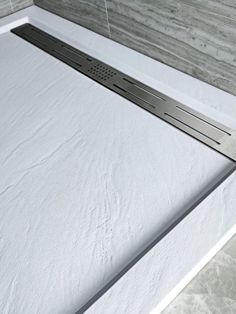 Душевой поддон WeltWasser WW TRS 12080 STONE-WT (10000004373) 120х80 искусственный камень