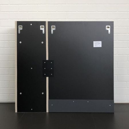 Зеркало-шкаф Comforty Страсбург 00-00006573CF 90х80 подвесной цвет бежевый