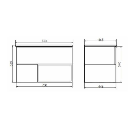 Тумба с раковиной Comforty Тургояк 00-00020597CF 80х50 подвесная цвет бежевый