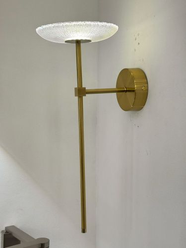 Бра Delight Collection Wall lamp (Валл ламп) OB2415-1G gold/clear - фото 2