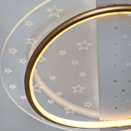 Светильник потолочный LED4U L1036-480 GD