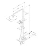 Душевая стойка Am.Pm Sunny F0785C900 настенная цвет хром