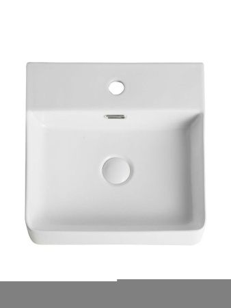 Тумба с раковиной Orange Line Li-60TuwMDF+B04-405W 60х50 подвесная цвет белый