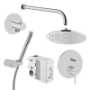 Душевая система Vitra Origin A49266EXP встраиваемая в стену цвет хром