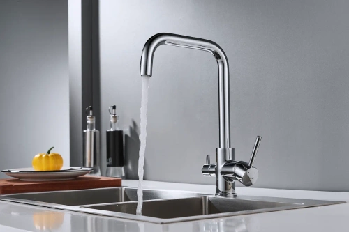 Смеситель для кухни Shevanik S228 на мойку хром - фото 5