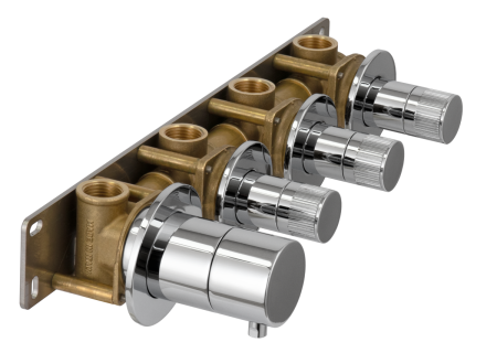 Смеситель для душа Remer X Style N98D3P встраиваемый в стену хром