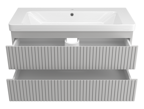 Тумба под раковину Brevita Victory VIC-07105-0302Я 101х45х49 подвесная - фото 3