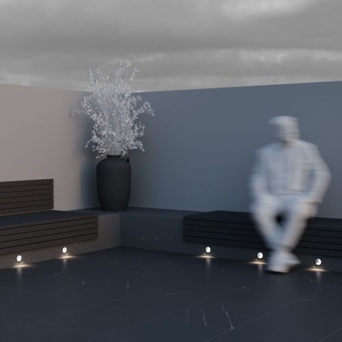 Светильник встраиваемый Maytoni Outdoor Biscotti O035-L3W3K - фото 4