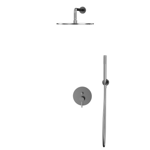 Душевая система Whitecross Y brushed nickel YSET04NIB встраиваемая - фото 2