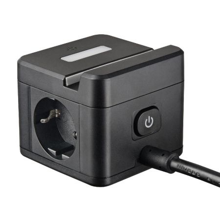 Удлинитель Uniel S-GCD2-1,5SBUH BLACK