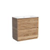Тумба под раковину Sancos Libra Floor LB90FECH 89х45х84 напольная цвет дуб чарльстон