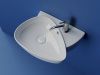Раковина из сантехнического фарфора Ceramica Nova ELEMENT CN5049 50х40 подвесная цвет белый 1 отверстие под смеситель