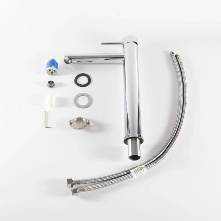 Смеситель Gid Cascada Berlin SS080-CH-D (SS080CHD) на столешницу хром