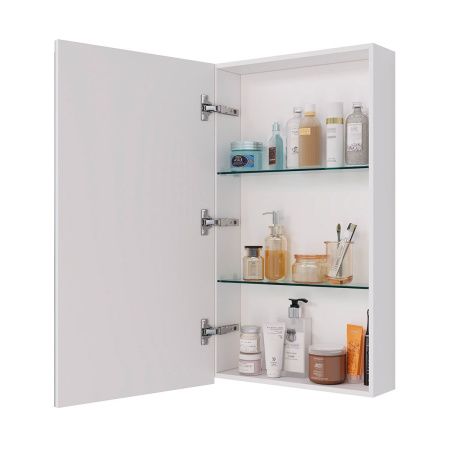 Зеркало-шкаф LeMark Universal LM45ZS-U 50х80 подвесной цвет белый