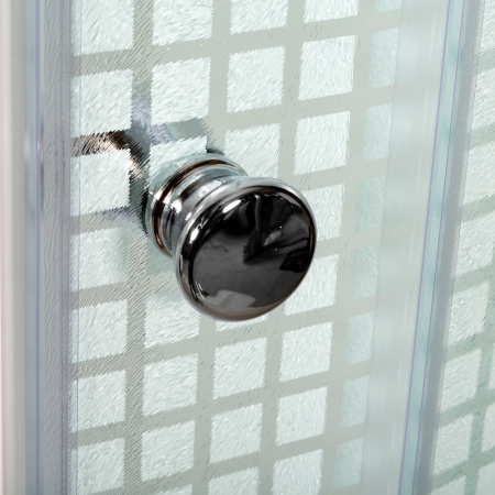 Душевая кабина AvaCan L980GM 80х80 четверть круга с крышей ориентация универсальная