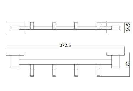 Крючок BELZ B90415-4