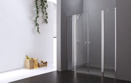 Душевая дверь Cezares ELENA ELENA-W-B-22-240-C-Cr 240х195 стекло прозрачное профиль хром