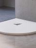 Душевой поддон из искусственного камня RGW Stone Tray (Стоун Трей) 16153100-01 100х100 белый без ножек