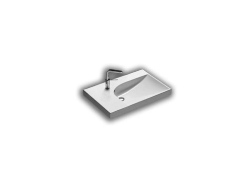 Раковина из санфаянса Hatria GRANDANGOLO YXF801 75х50 подвесная цвет белый