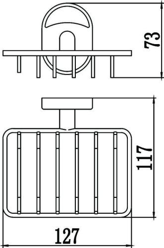 Мыльница Savol S-007032 - фото 3