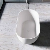 Ванна из искусственного камня Vincea Solid Surface VBT-4S04MW 170х80 отдельностоящая овальная