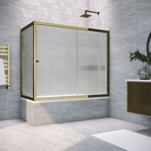 Душевая шторка на ванну Vegas-Glass ZV+ZVF TUR+NOVO ZV+ZVF TUR NOVO 190*80 05 Moru 190х140 стекло рифленое профиль бронза ориентация универсальная