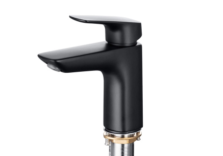 Смеситель Aquatek ВЕГА AQ1012MB на раковину черный матовый без термостата