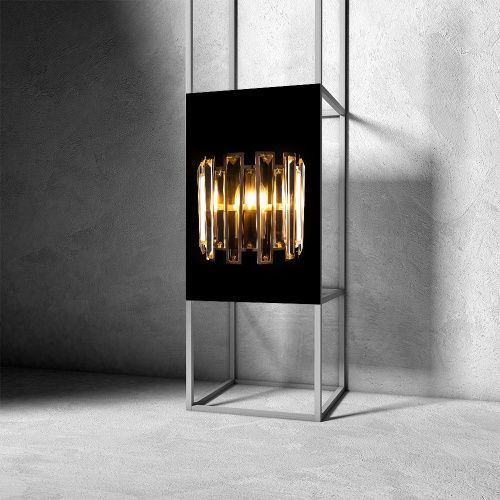 Светильник настенный Arte Lamp Amber (Амбер) A1028AP-2BK - фото 3