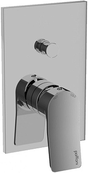 Смеситель для душа Paffoni Tilt TI015ST/M встраиваемый в стену сталь