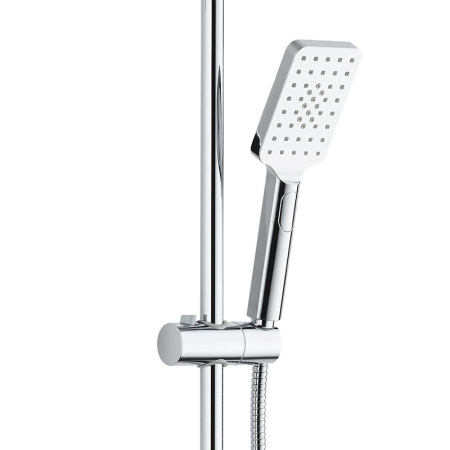 Душевая стойка Bond Cube B03-9400 настенная цвет хром глянцевый с термостатом