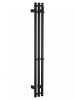 Полотенцесушитель электрический Wonzon & Woghand Kassel WW-AL72312-MB 15х120 черный