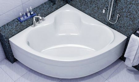 Ванна акриловая C-Bath CBS001001 120х120 угловая четверть круга