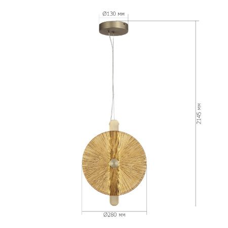 Светильник подвесной ST Luce Wasi (Васи) SL6141.313.01