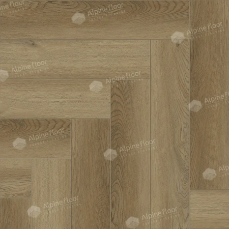 Кварцвиниловая плитка Alpine Floor Parquet LVT ECO-16-28 Дуб Поллукс толщина 0.25 см 43 класс 590х118