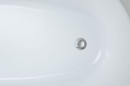 Ванна акриловая Allen Brau Priority 2.31002.21 170х80 отдельностоящая овальная с ножками