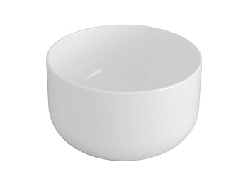 Раковина из санфаянса Simas 40 см BA 02 накладная цвет белый глянцевый