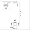 Светильник подвесной Odeon Light Saga (Сага) 5088/1
