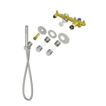 Душевая система Timo Saona SX-2359/16SM встраиваемая в стену цвет белый с термостатом